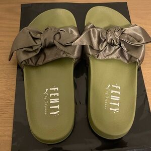Fenty Green Sandals